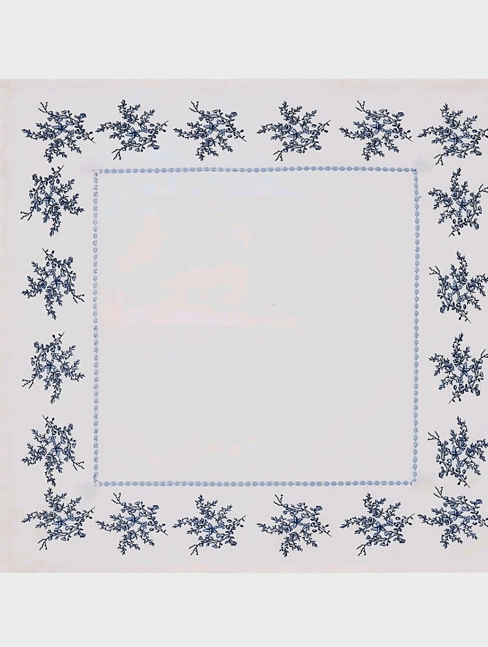 2 sets of 4 New my Texas House Blue White Floral Cotton Cloth Napkins 20 x 20" - Picture 8 of 9